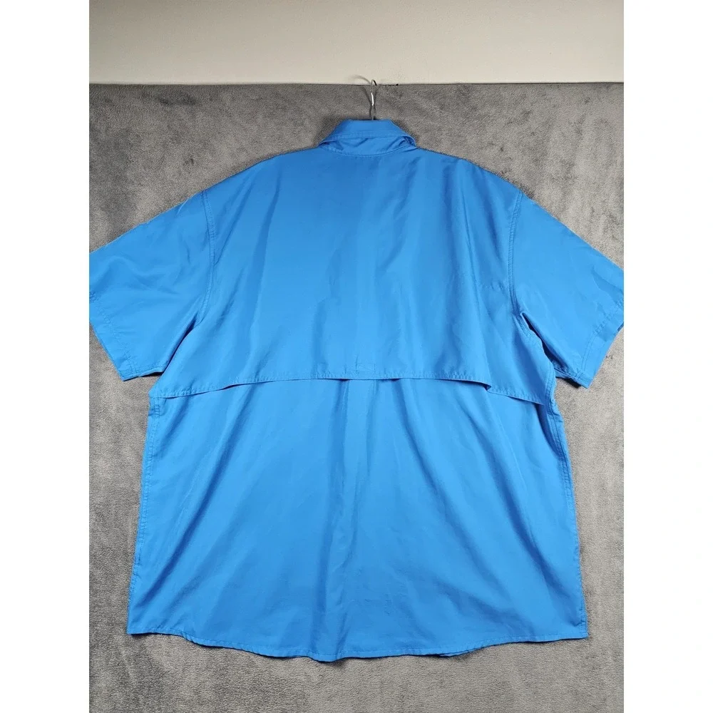 Mens Gander Mountain Guide Series Short Sleeve Button‎ Up Fishing Shirt Size XL